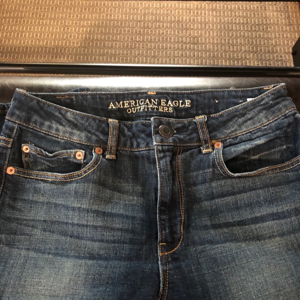 High rise skinny American Eagle Jeans size 6 long
